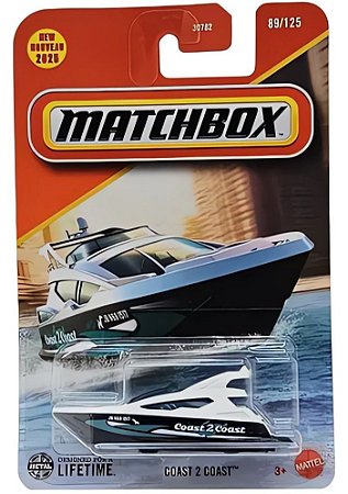 Matchbox Coast 2 Coast (Barco/Lancha/Iate) - JBN69 | 1:64