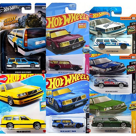 Coleção Hot Wheels Volvo: As Icônicas Peruas Suecas em Miniatura 1:64