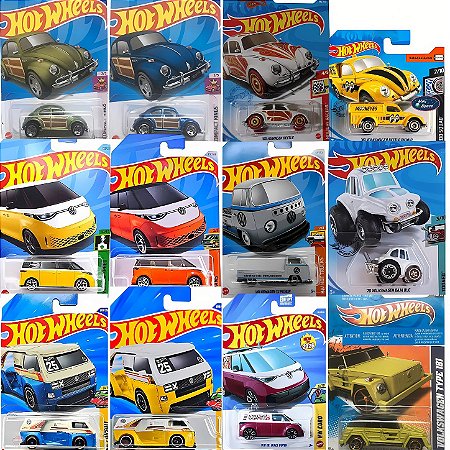 Coleção Hot Wheels Volkswagen: A Engenharia Alemã em Escala 1:64