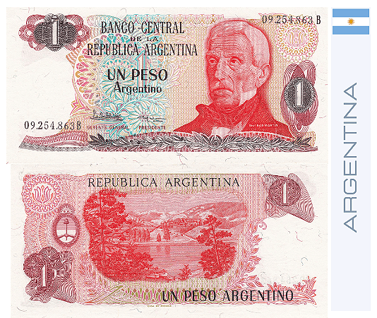 Argentina - Cédula de 1 Peso 1984 - P-311a - FE