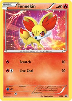 Fennekin (XY02) Foil
