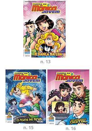 Turma da Mônica Jovem - 3 HQs Vol. 13, 15 e 16 - Panini