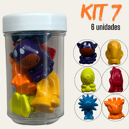 kit n. 7 - Bonecos Gogos 6 unidades - Panini | Loose