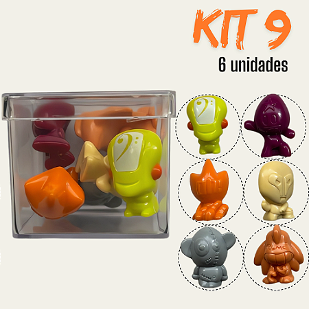 kit n. 9 - Bonecos Gogos 6 unidades - Panini | Loose