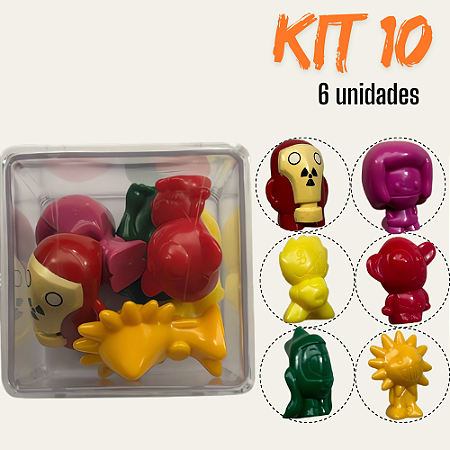 kit n. 10 - Bonecos Gogos 6 unidades - Panini | Loose
