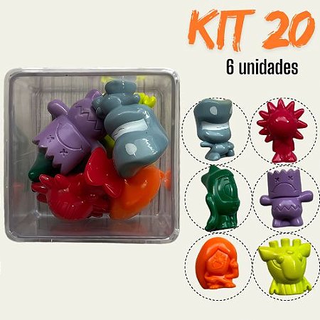 kit n. 20 - Bonecos Gogos 6 unidades - Panini | Loose