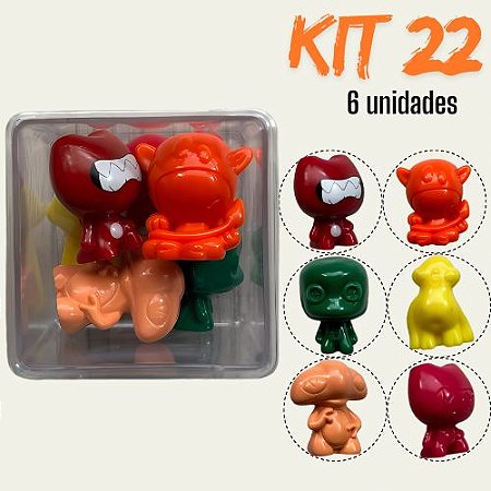 kit n. 22 - Bonecos Gogos 6 unidades - Panini | Loose