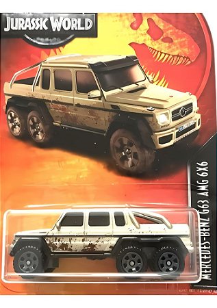 Matchbox Miniaturas Jurassic World - Mercedes Benz G63 AMG 6x6
