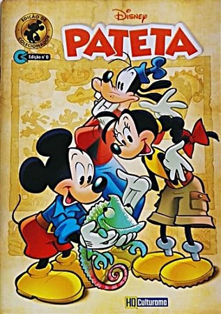 Gibi em Quadrinhos Pateta - HQ Disney  - Edição nº 0-1-2-4-5-7-8-13  - Culturama