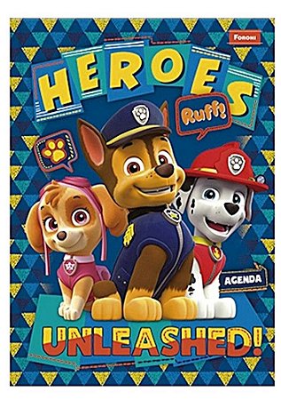 Agenda Permanente Patrulha Canina Heroes - Foroni