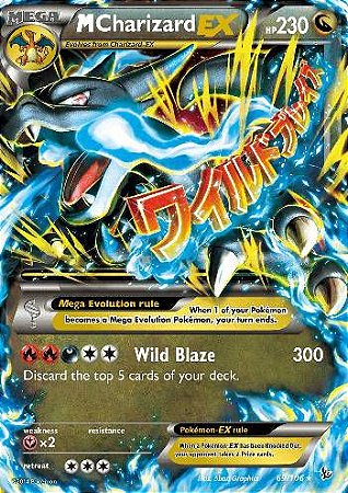 Pokémon Card - M Charizard-EX (#69/106)