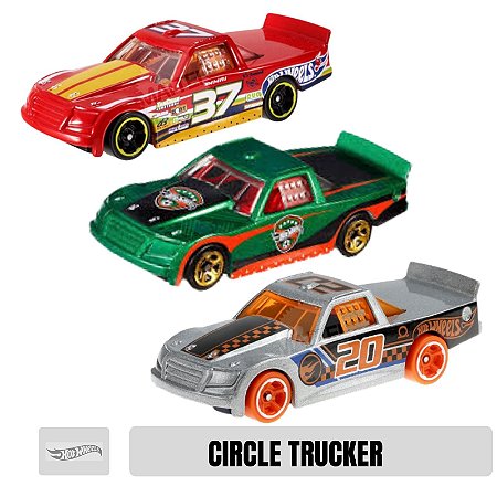 Hot Wheels - Circle Trucker - GHD82 - DJL44 - BFD29