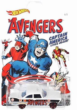 Miniatura Hot Wheels - 57 Plymouth Fury - DJK78 (Branco) | 1/64