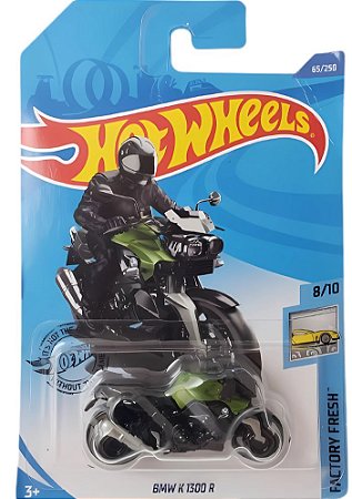 Miniatura Hot Wheels - BMW k1300 R (Verde) GHC04 | 1:64