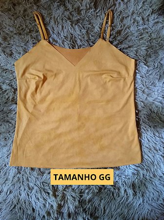blusa suede gg