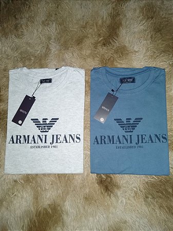 Camiseta Masculina Armani Jeans - Ellegant's Modas