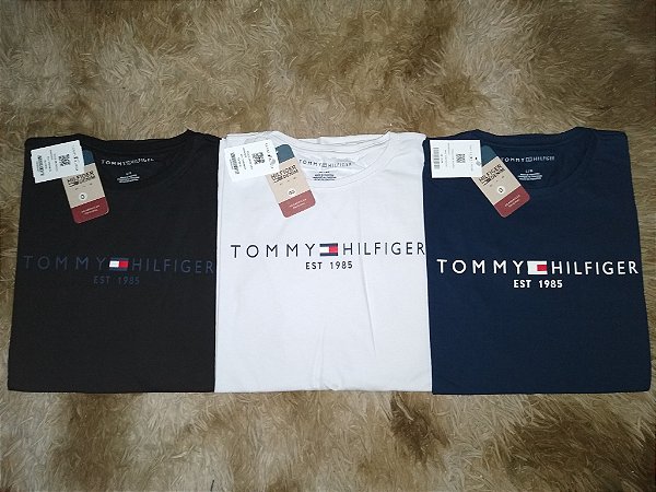 Camiseta masculina Tommy Hilfiger. - Ellegant's Modas