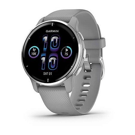 Relógio Smartwatch Garmin Venu 2 Plus cinza 43mm
