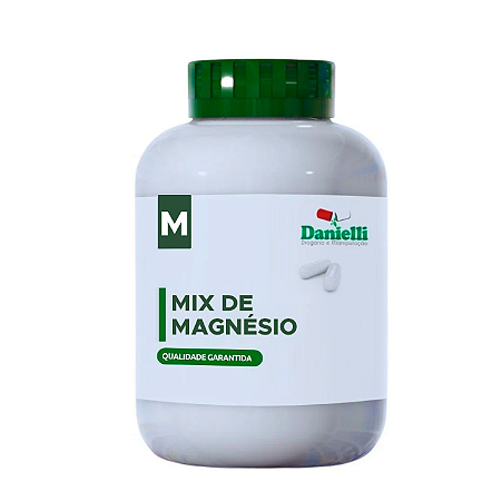 Mix de Magnésio - 60 cápsulas
