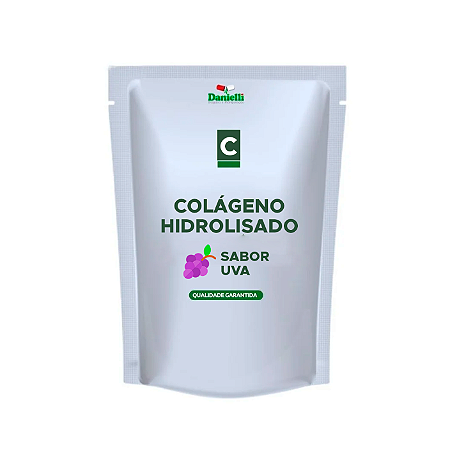 Colágeno Hidrolisado 5g – 30 envelopes – Sabor Uva