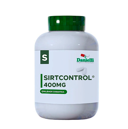 SirtControl® 400mg - 60 Cáps - Emagrecimento saudável