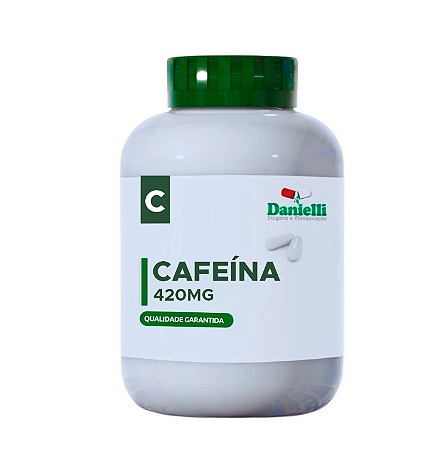 Cafeína 420mg (30 Cápsulas)
