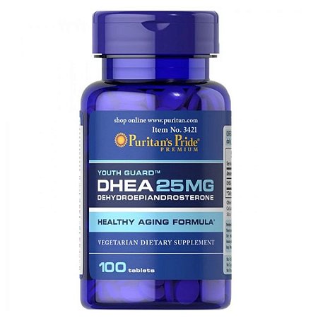 DHEA 25mg - 100 tabletes - Puritans Pride
