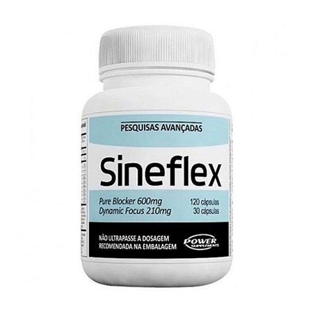 Sineflex - 120 cápsulas - Power Supplements