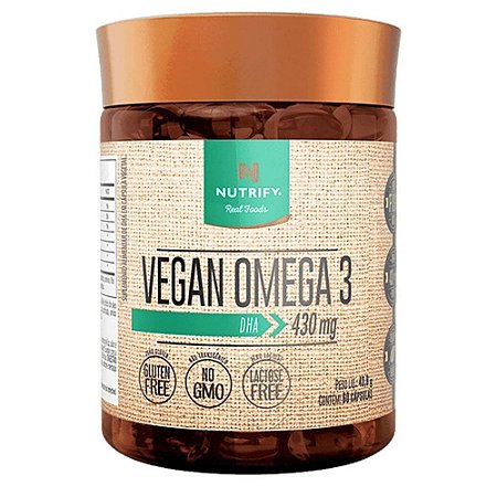 Vegan Ômega 3 DHA – 60 Cápsulas – Nutrify