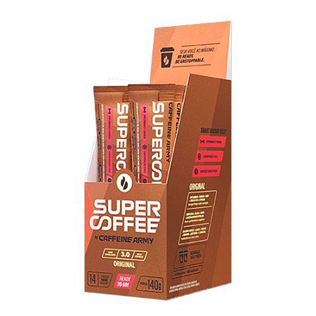 SuperCoffee 3.0 - Caffeine Army - To Go Sachê