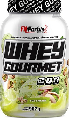 Kit 6 UN Whey Gourmet Pote - 907g - Pistache - FN
