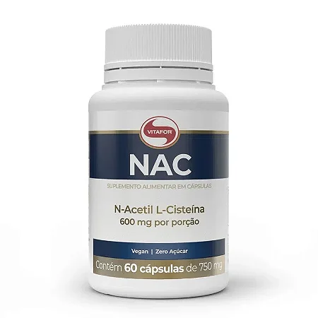 NAC - 60 Caps - Vitafor