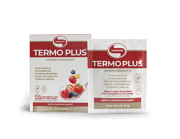 Termo Plus - 30 Sachês 4g - Vitafor