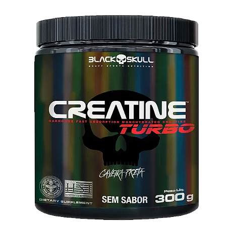 Creatine Turbo - 300g - Black Skull