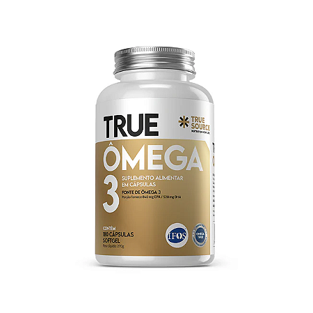 True Ômega 3 - 180 Cápsulas - True Source