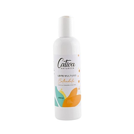 Leite de Calêndula - Peles Delicadas 250mL - Cativa Natureza