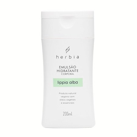 Emulsão Hidratante Corporal Lippia Alba 200mL - Herbia