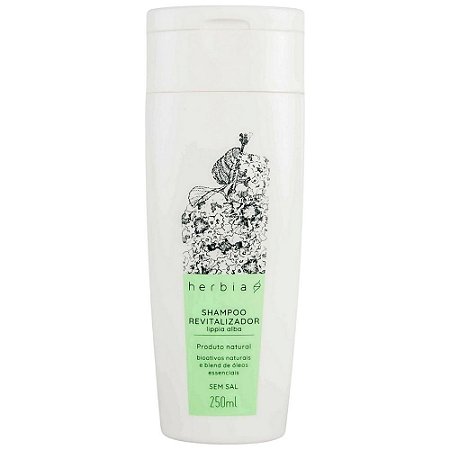 Shampoo Revitalizador Lippia Alba - Cabelos Oleosos 250mL - Herbia