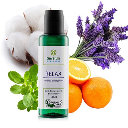 Óleo de Massagem e Hidratação Relax 120mL - Terra Flor