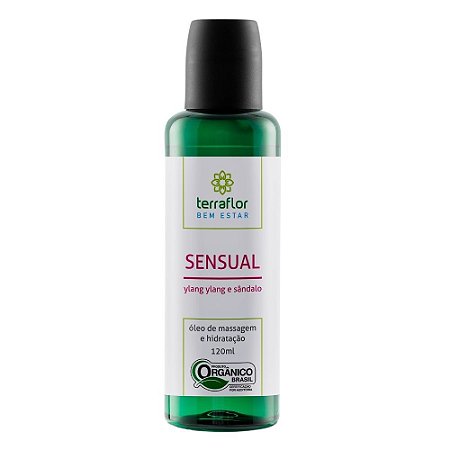 Óleo de Massagem e Hidratação Sensual 120mL - Terra Flor