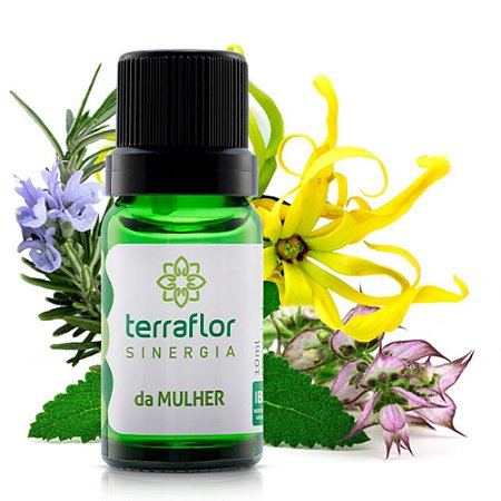 Sinergia de Óleos Essenciais Mulher 10mL - Terra Flor