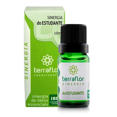 Sinergia de Óleos Essenciais Estudante 10mL - Terra Flor