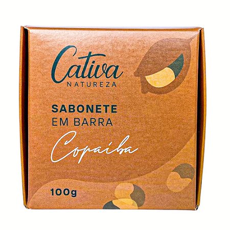 Sabonete de Copaíba 100g - Cativa Natureza