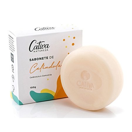 Sabonete Calêndula 100g - Cativa Natureza