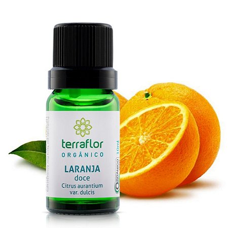 Óleo Essencial de Laranja Doce Orgânico 10mL - Terra Flor