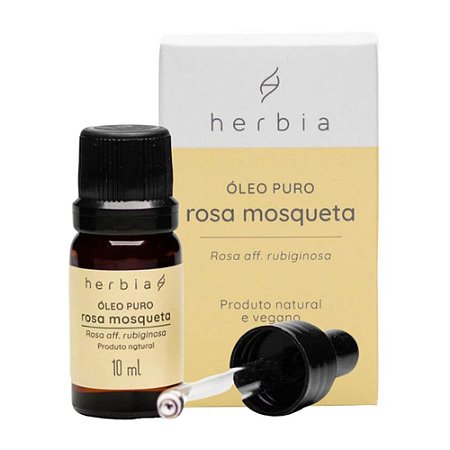 Óleo de Rosa Mosqueta Puro 10mL - Herbia
