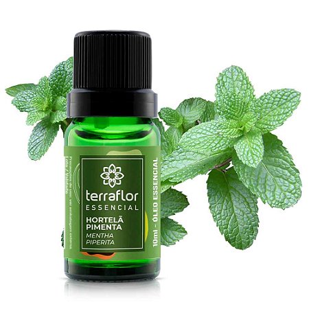 Óleo Essencial de Hortelã Pimenta 10mL - Terra Flor