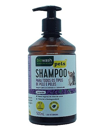 Pet - Shampoo Lavanda 500mL - Biowash