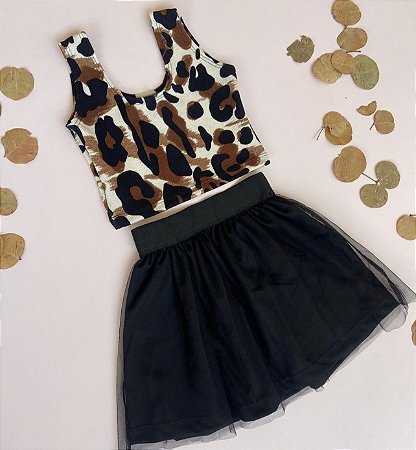 Conjunto Onça Tule