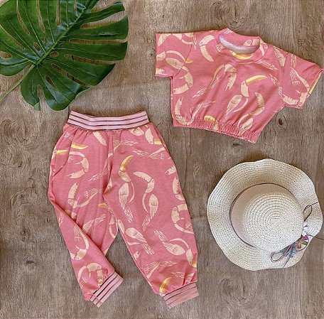 Conjunto Infantil Menina Tucano